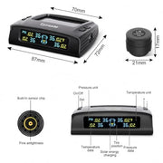 Tymate TM2 Wireless TPMS Tire Pressure Monitoring System