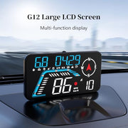 G12 GPS Head-Up Display with Multifunction Mileage Display