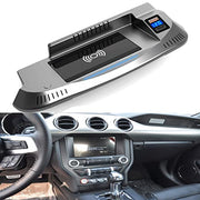 15W Wireless Car Charger for Ford Mustang 2015-2021