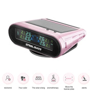 Solar TPMS Tire Pressure Monitor with 4 Internal Sensors