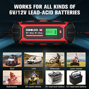 4A 6V/12V Smart Car Battery Charger & Trickle Maintainer