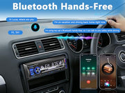 REAKOSOUND Single-DIN Bluetooth Car Stereo with FM, USB & AUX
