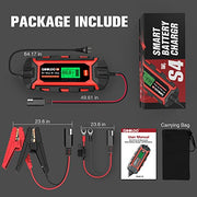 4A 6V/12V Smart Car Battery Charger & Trickle Maintainer