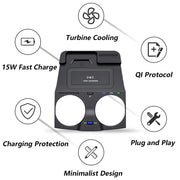 15W Wireless Car Charger for BMW 5 Series G30/G31