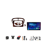 Majolaory Android 15 2-DIN Car Stereo with CarPlay & 4G