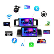 Majolaory Android 15 2-DIN Car Stereo with CarPlay for Toyota Corolla
