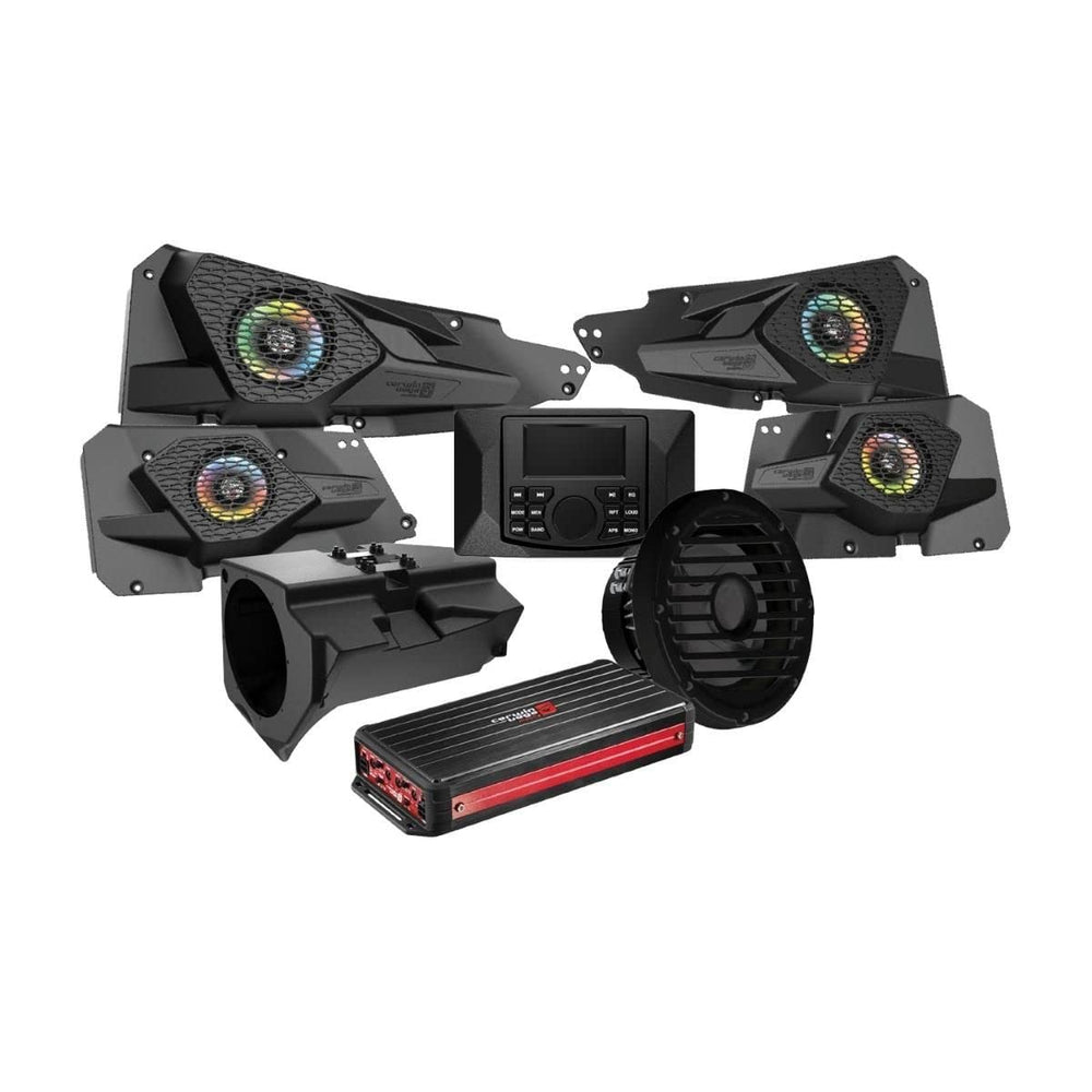 CERWIN-VEGA 6-Channel 300W Car Audio Kit with 10" Subwoofer & Bluetooth