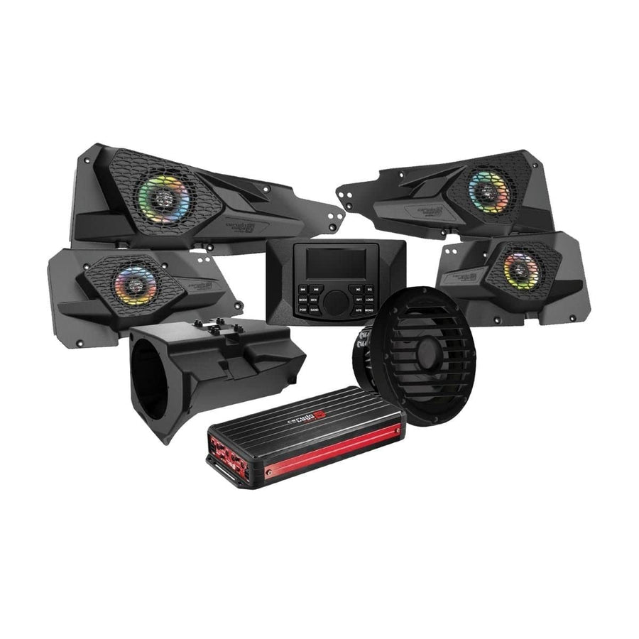 CERWIN-VEGA 6-Channel 300W Car Audio Kit with 10" Subwoofer & Bluetooth
