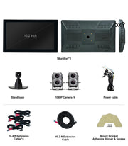 4-Channel 1080P Backup Camera System for RVs & Trucks