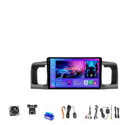 Majolaory Android 15 2-DIN Car Stereo with CarPlay for Toyota Corolla