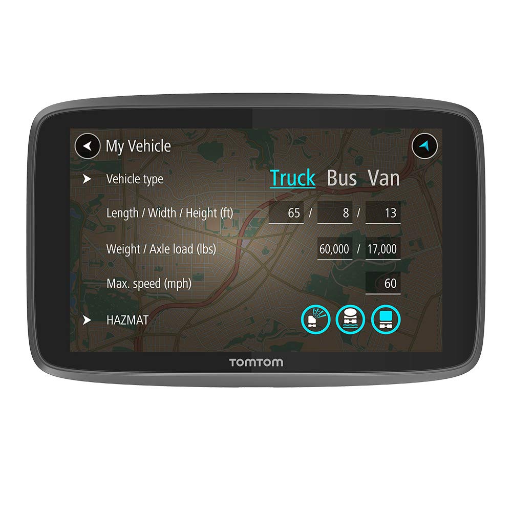 TomTom Trucker 520 5" GPS Navigation for Trucks with Traffic