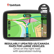 TomTom Trucker 520 5" GPS Navigation for Trucks with Traffic