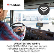 TomTom Trucker 520 5" GPS Navigation for Trucks with Traffic