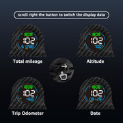Digital GPS Car Speedometer with Head-Up Display
