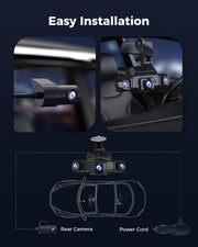 4-Channel 360° Dash Cam with 5G WiFi, GPS & 128GB Card