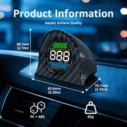 Digital GPS Car Speedometer with Head-Up Display