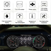 Dual-Screen Android Radio & Digital Instrument Cluster for Jeep Wrangler JL