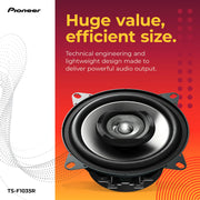 Pioneer F-Series 2-Way & 3-Way Car Speakers