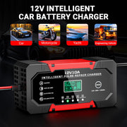 Automatic Car Battery Charger, Maintainer & Trickle Charger