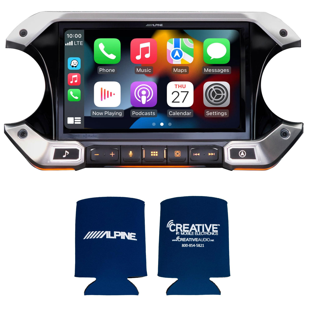 Alpine i509-WRA-JL 9" Wrangler Receiver & Dash Cam Bundle
