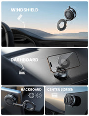 MagSafe Car Phone Mount with 70LBS Strong Suction