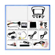 Majolaory Android 15 2-DIN Car Stereo with CarPlay & 4G
