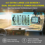 4.5" Solar TPMS for RVs & Trailers with Flow-Through Sensors