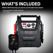 ProSeries Heavy-Duty Portable Car Battery Jump Starter
