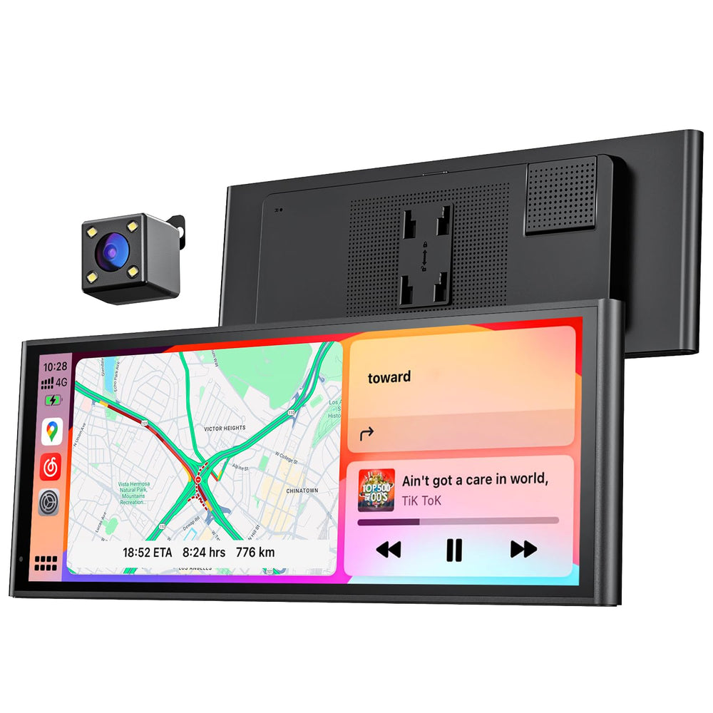 9.26" Wireless CarPlay Screen with Android Auto & GPS