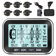 4.5" Solar TPMS for RVs & Trailers with Flow-Through Sensors
