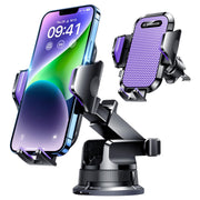 Universal Car Phone Holder with Strong Suction & Adjustable Mount