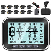 4.5" Solar TPMS for RVs & Trailers with Flow-Through Sensors