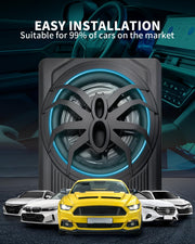 1600W 10" Under-Seat Subwoofer with Amplifier & LED Lighting