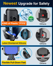 Universal Car Phone Holder with Strong Suction & Adjustable Mount