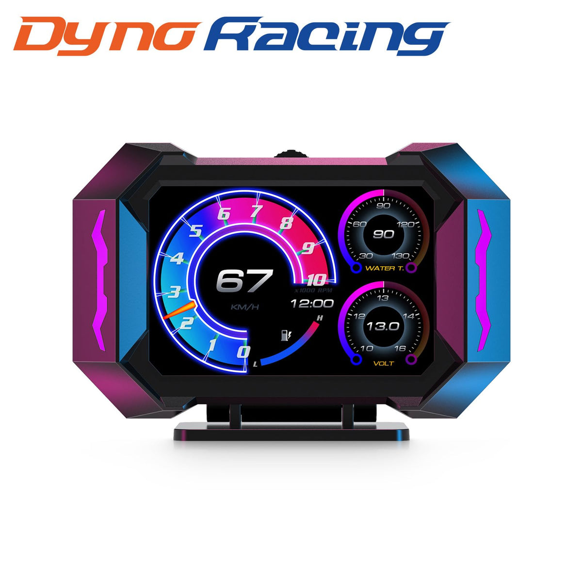 OBD2 Head-Up Display with Speedometer, RPM & Vehicle Gauges