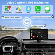 9" Wireless CarPlay Screen with OTA Update & Backup Camera
