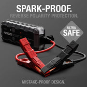 1500A 12V Lithium Jump Starter for Gas & Diesel Engines