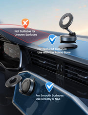 MagSafe Car Phone Mount with 70LBS Strong Suction