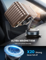 MagSafe Car Phone Mount with 70LBS Strong Suction