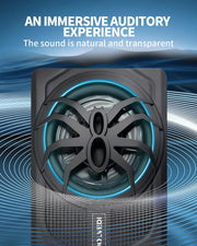 1600W 10" Under-Seat Subwoofer with Amplifier & LED Lighting