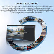11.5" Portable CarPlay Screen with 4K Dash Cam & GPS