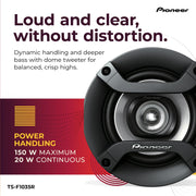 Pioneer F-Series 2-Way & 3-Way Car Speakers