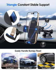 Pop-Tech Military-Grade Suction Car Phone Mount