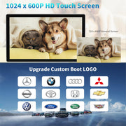 9" Wireless CarPlay Screen with 4K Dash Cam