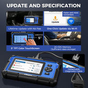 TOPDON AD600S OBD2 Scanner for Engine ABS SRS Transmission