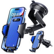 Universal Car Phone Holder with Strong Suction & Adjustable Mount