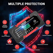 Automatic Car Battery Charger, Maintainer & Trickle Charger