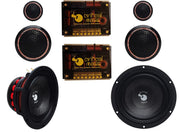 Critical Mass C-6531 6.5" 1000W RMS 3-Way Component Speaker Set