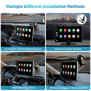 9" Wireless CarPlay Screen with 4K Dash Cam