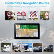7-Inch GPS Navigator with 2026 Maps & Lifetime Updates